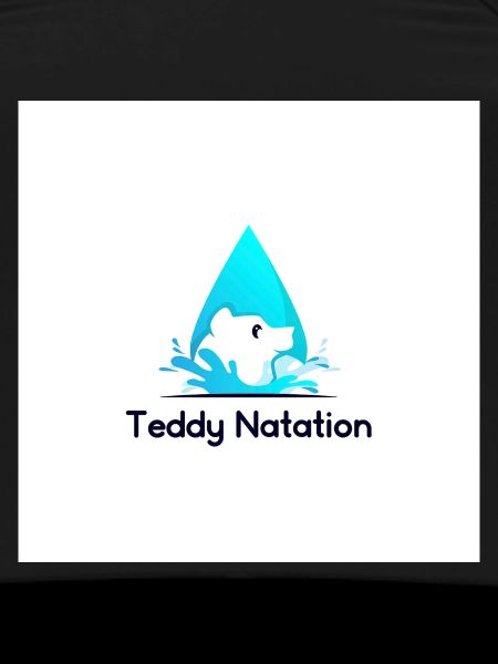 Teddy Bear and Wave Swim