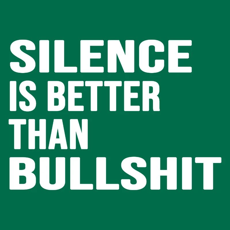 silence absolu déclaration silencieuse anti conneries