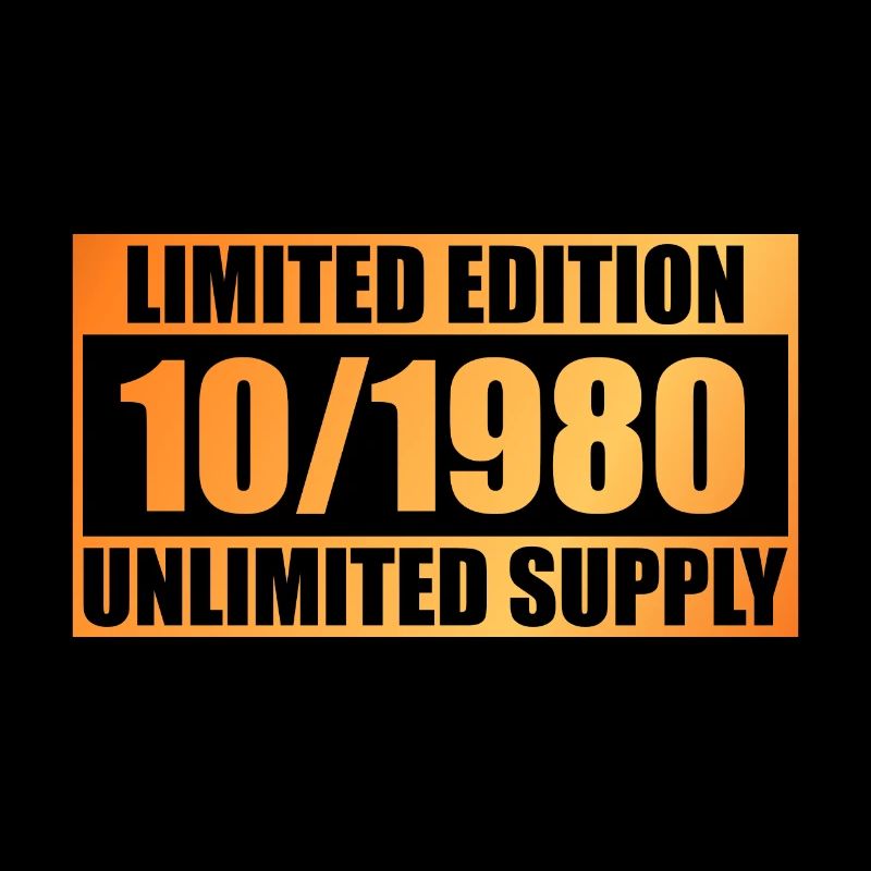 44e anniversaire Édition Limitée - ꝏ Approvisionnement 10/1980