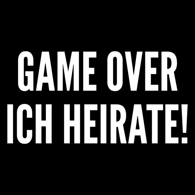 Game Over Je me marie