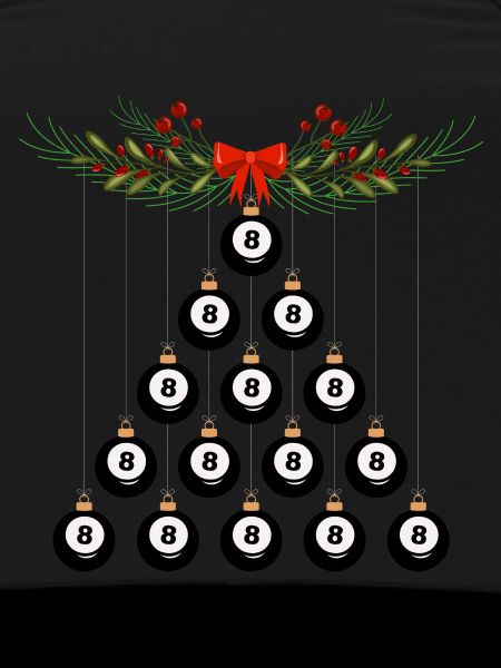 Billard Christbaumkugeln