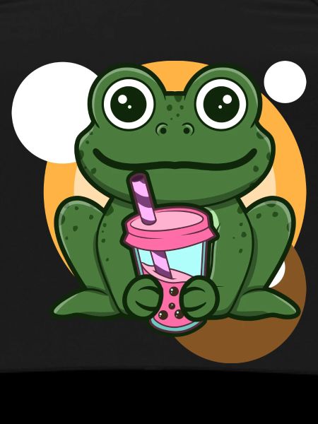 Frog and Bubble Tea