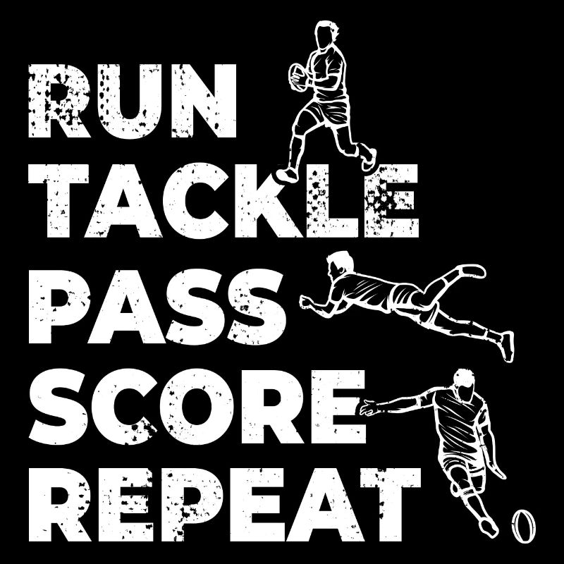 Rugbyspieler Zeitplan