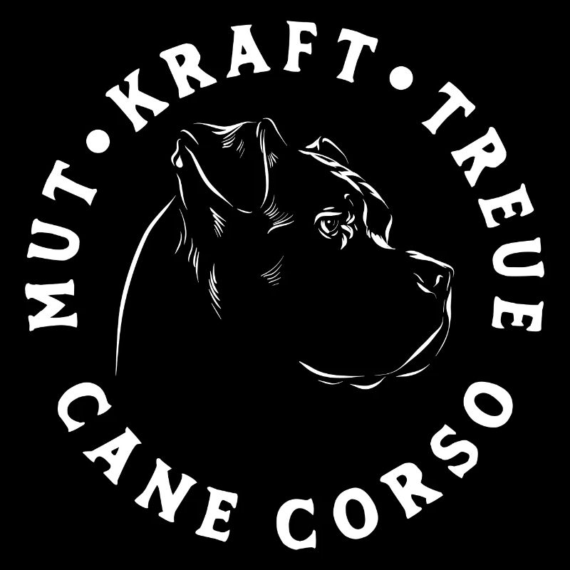 Mut Kraft Treue, Cane Corso - Hunde Fan
