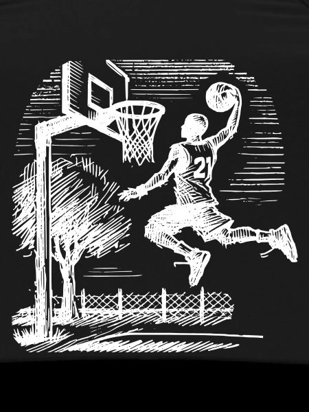 Dunk de basketteur