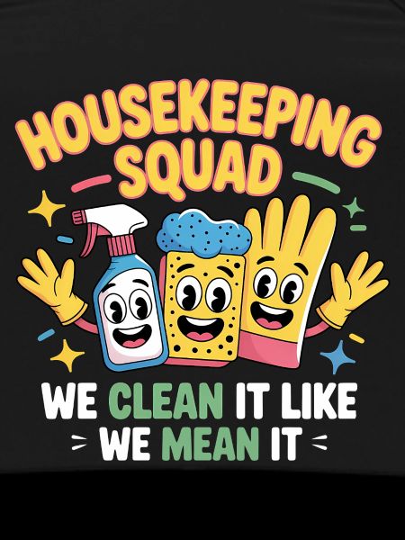 Funny Cleaning Design