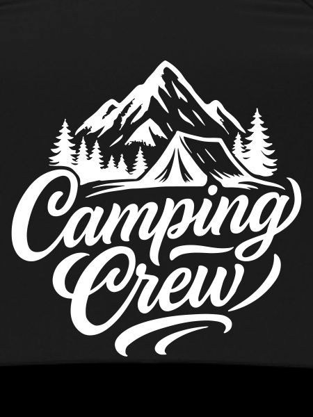 Camping Crew Tent Mountains