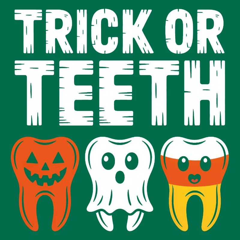 Trick oder Teeth Halloween-Trio