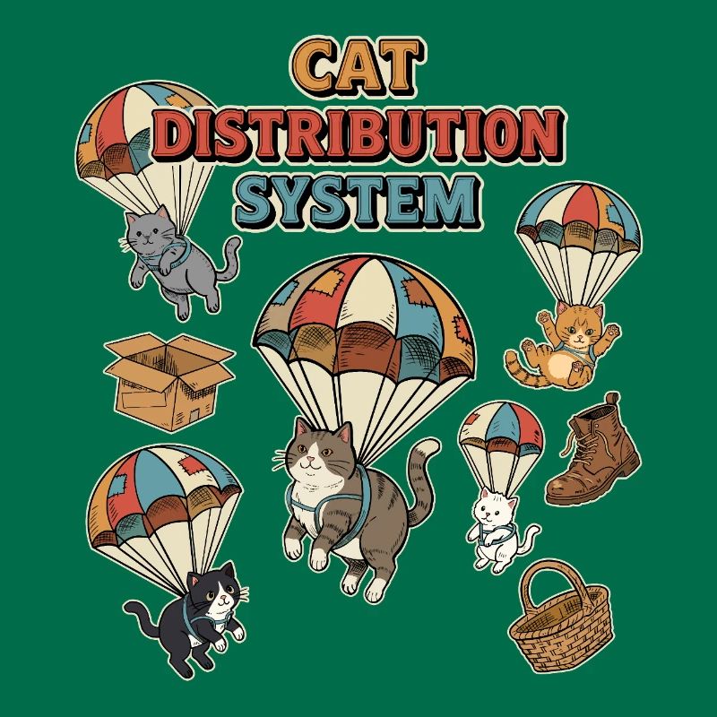 Système de distribution des chats