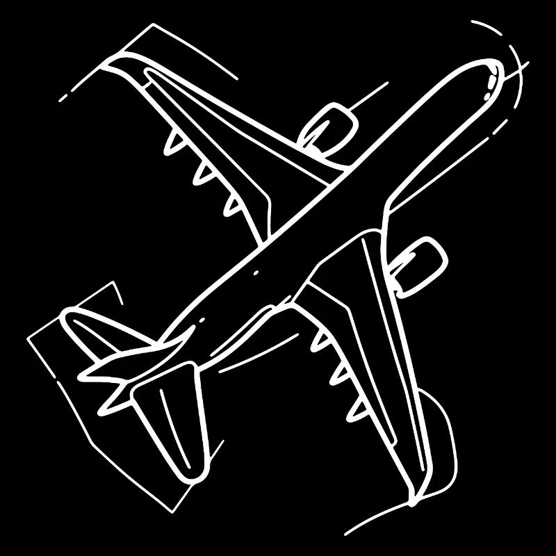 Flugzeug Zeichnung