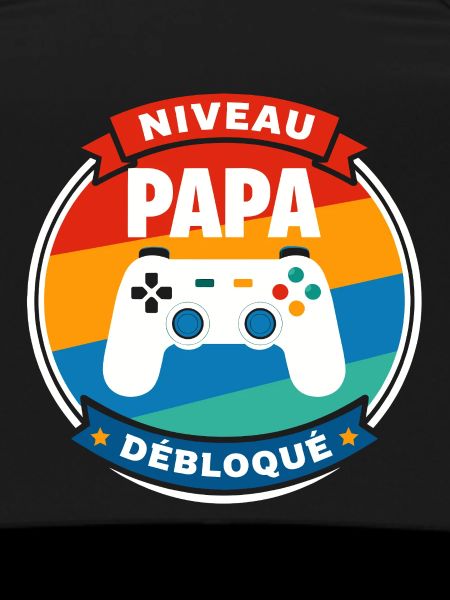 Dad Level Unlocked Badge