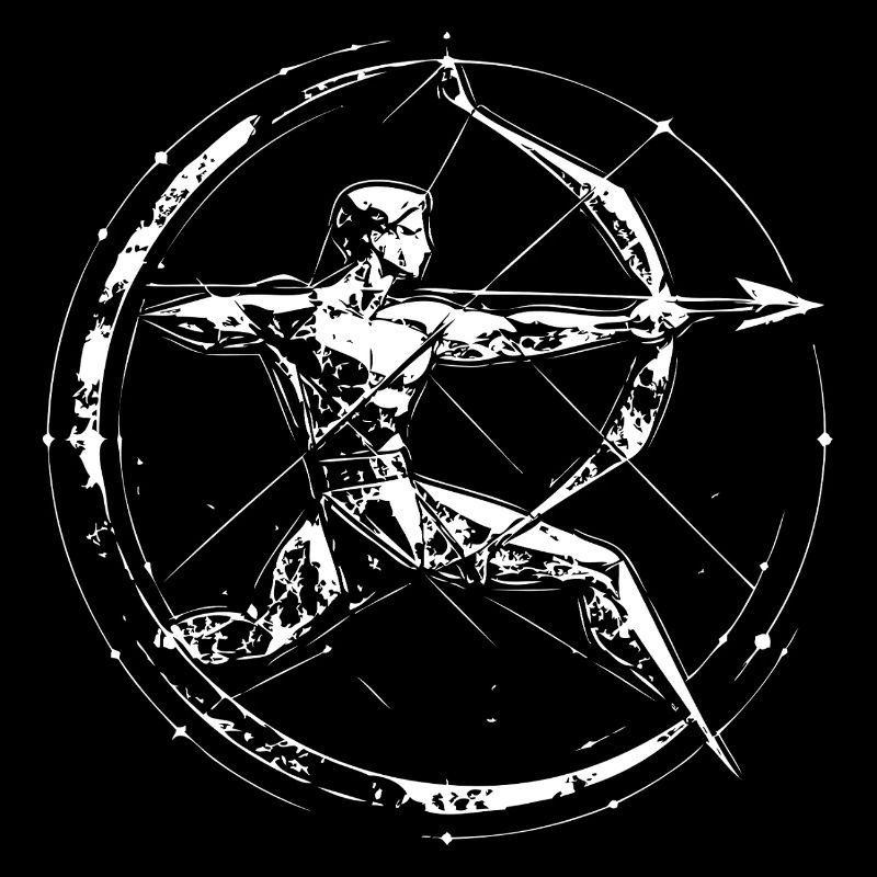 Bow hunters in a circle