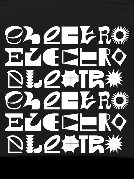 Geometric Typography Mosaic
