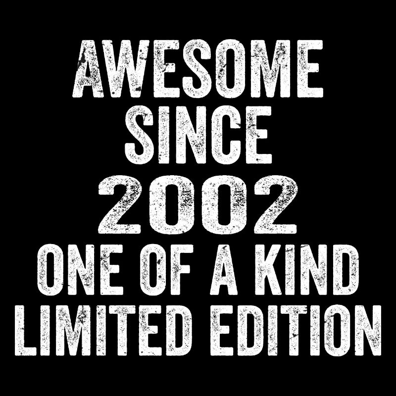 Awesome Since 2002 One Of A Kind 2002 Gift