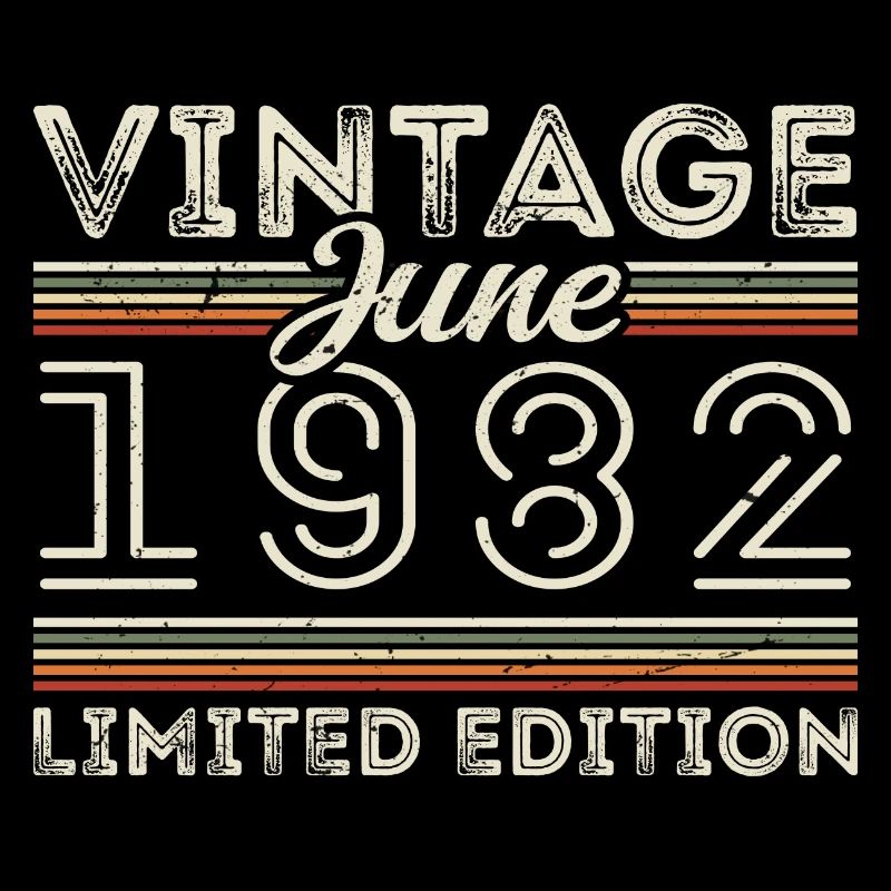 June 1982 June Birthday Present June 1982