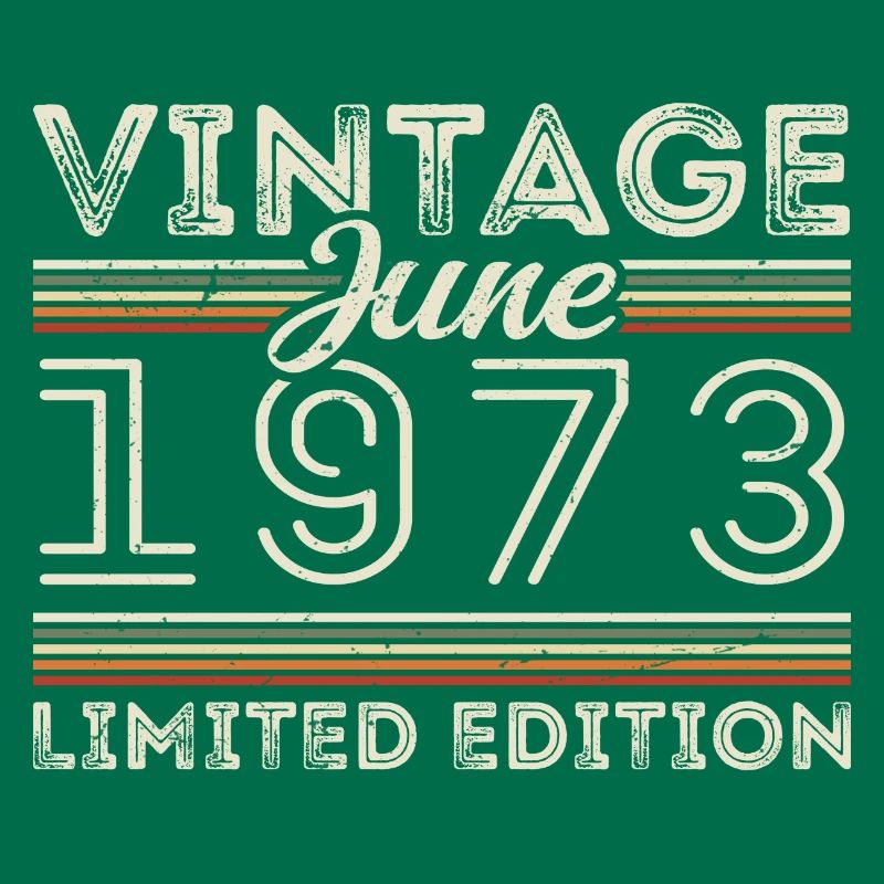 Juni 1973 Juni Geburtstagsgeschenk Juni 1973