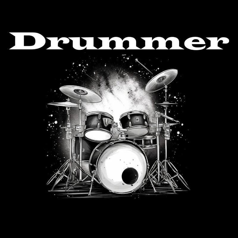 Drummer weiß