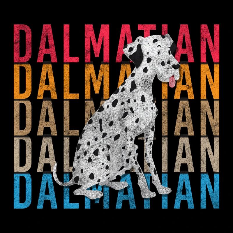 Amour du propriétaire de chien dalmate