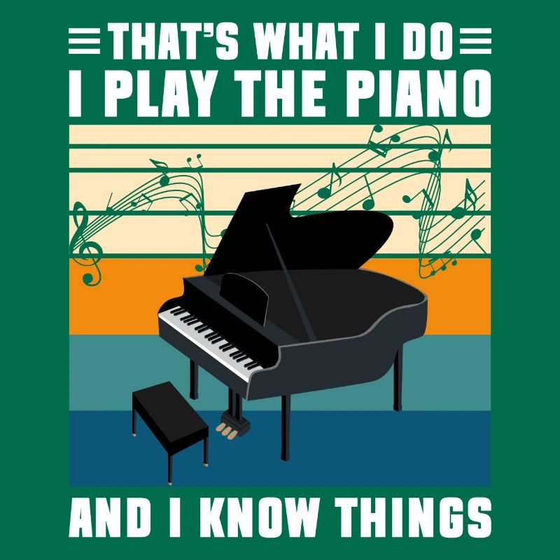 École de piano à queue de musique
