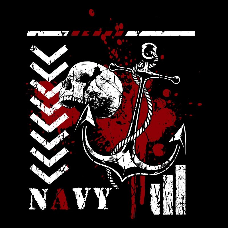 Tattoo Skull Mythic Horror