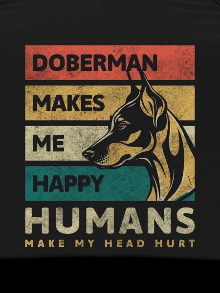 Doberman security guard