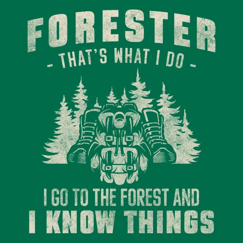 Forester Nature Conservation Protector Woodworker