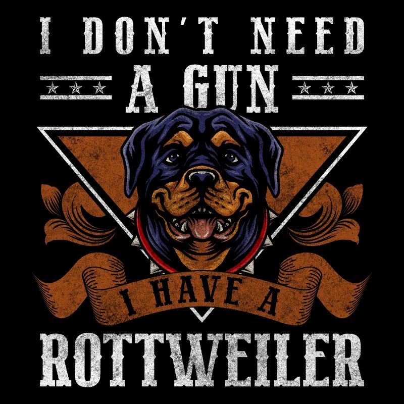 Rottweiler Chien d’assistance Propriétaire Courage