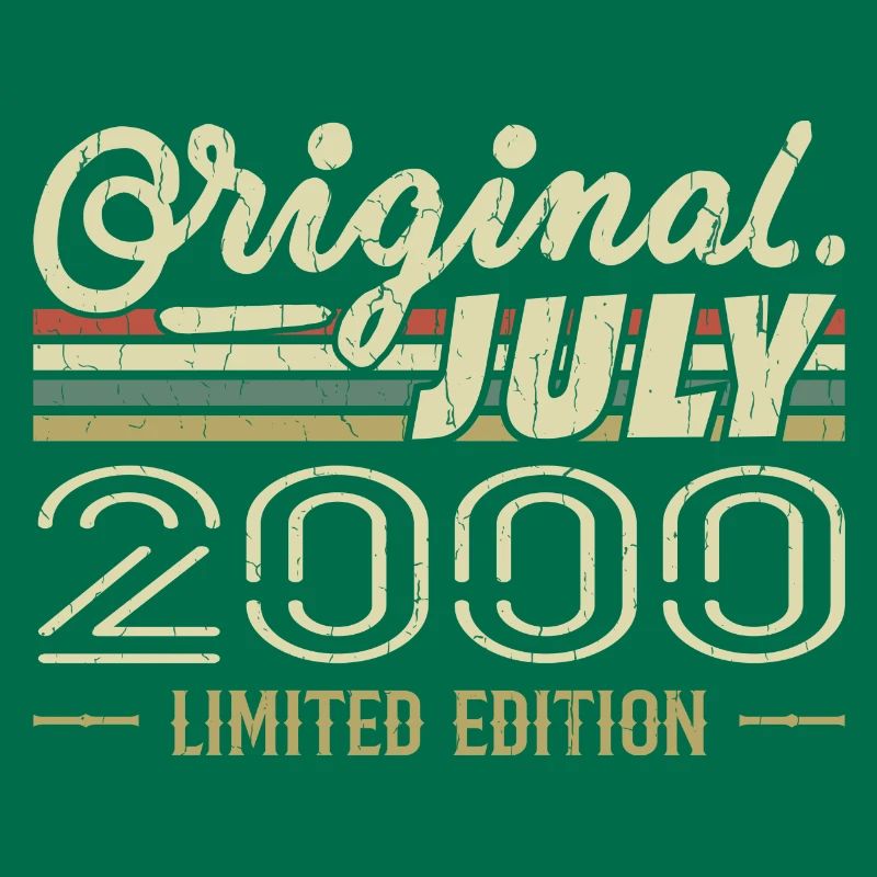 Juli 2000 Original 2000 Geburtstagsgeschenk