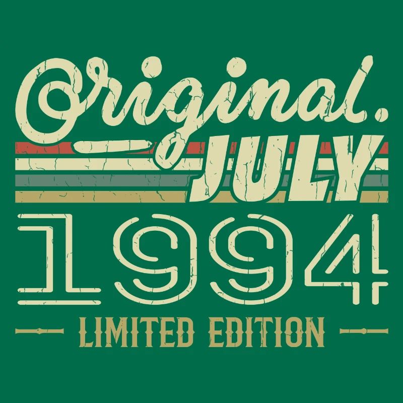 Juli 1994 Original Geburtstagsgeschenk 1994
