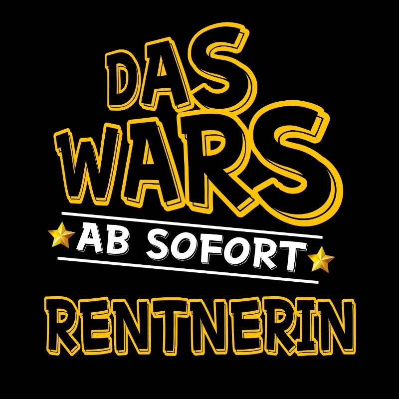 Das Wars ab sofort Rentnerin