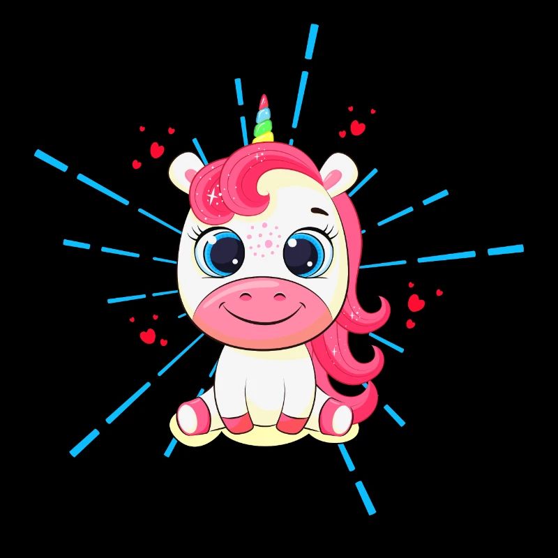 Unicorn red