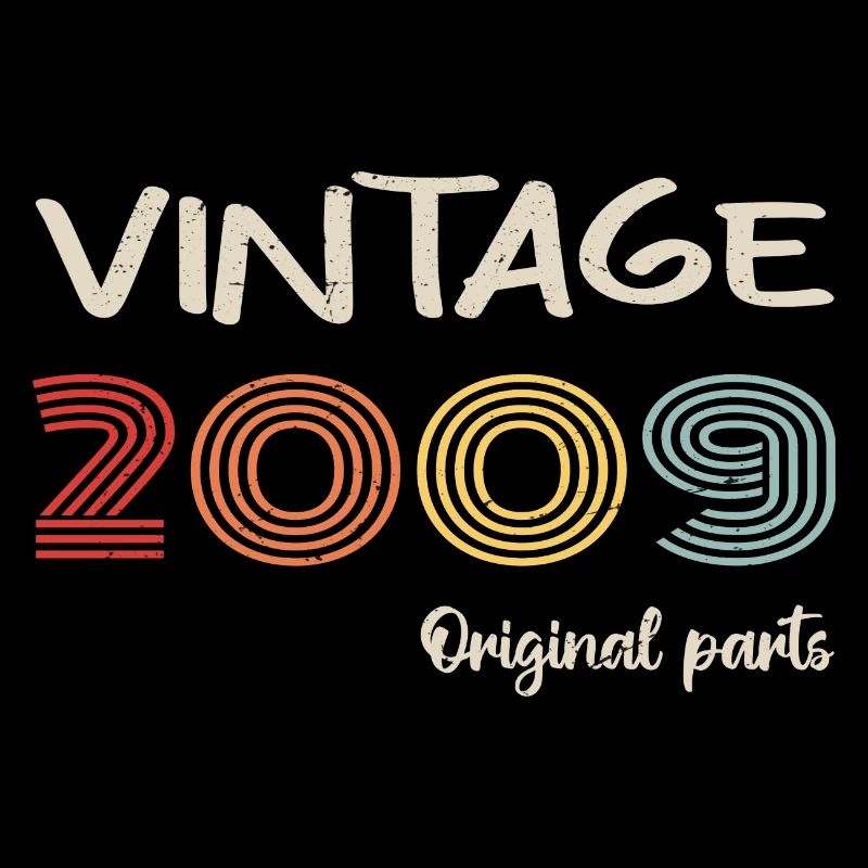 Original 2009 Vintage | Geburtstagsgeschenk 2009