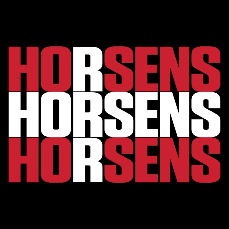 Horsens Danemark Drapeau