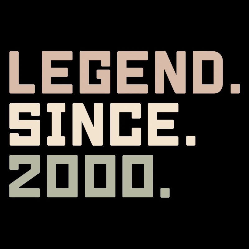 Legenden wurden im 2000 geboren Geschenkideen 2000