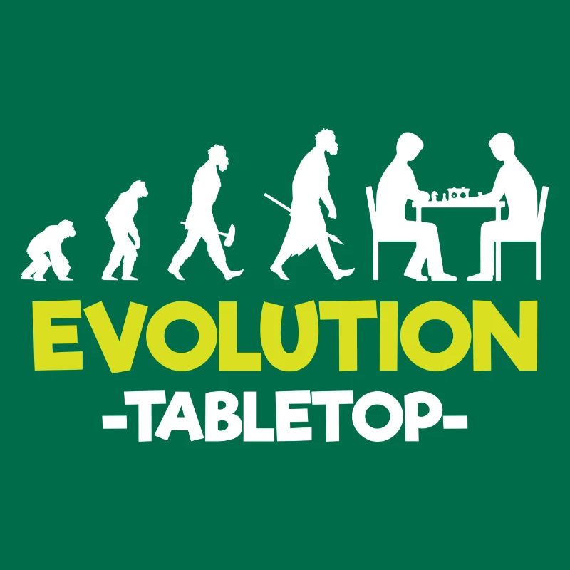Figurine de jeu de dés sur table
