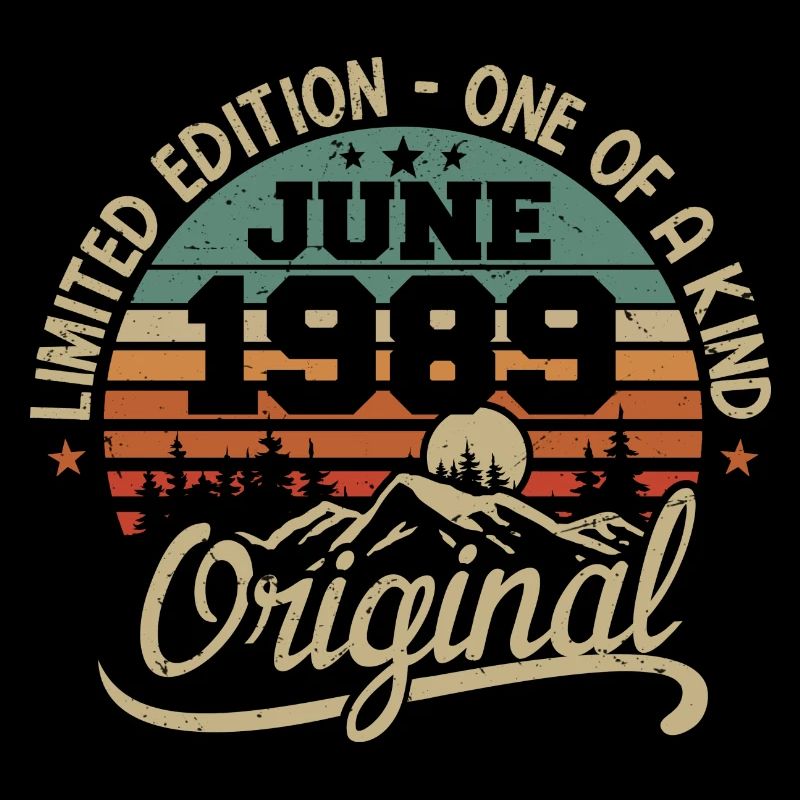 1989 Juni 1989 Original - Juni 1989 Jubiläum