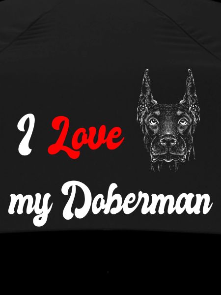 J'adore mon Doberman