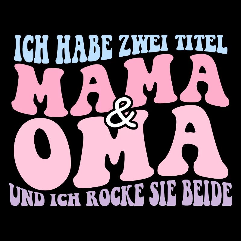 Ich Habe Zwei Titel Mama muttertag geschenk