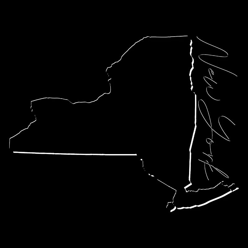New York (United States) | Map | Shadow Script
