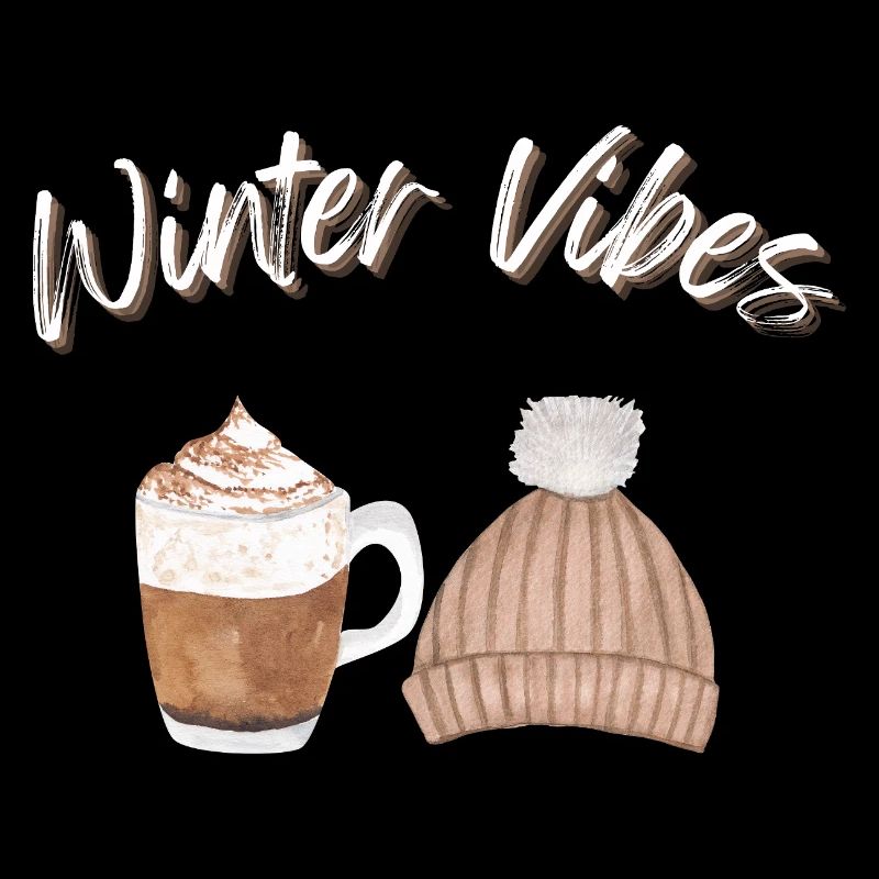 Winter Vibes Cold Season Hat Mug