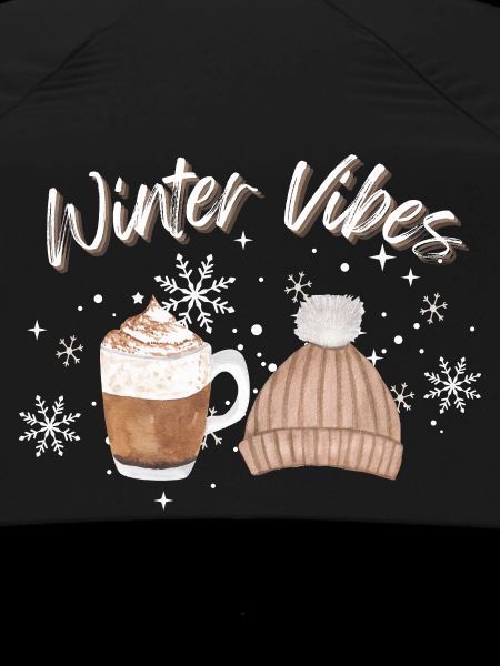 Winter Vibes Snowflake Hat Mug