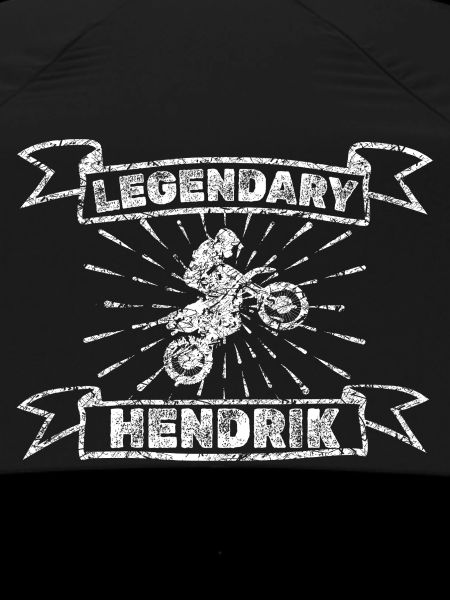 Hendrik as a biker