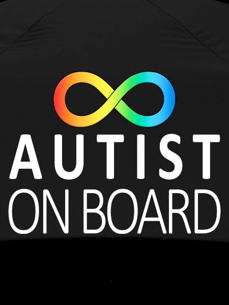 Autist on Board: Neurodiversity Stickers