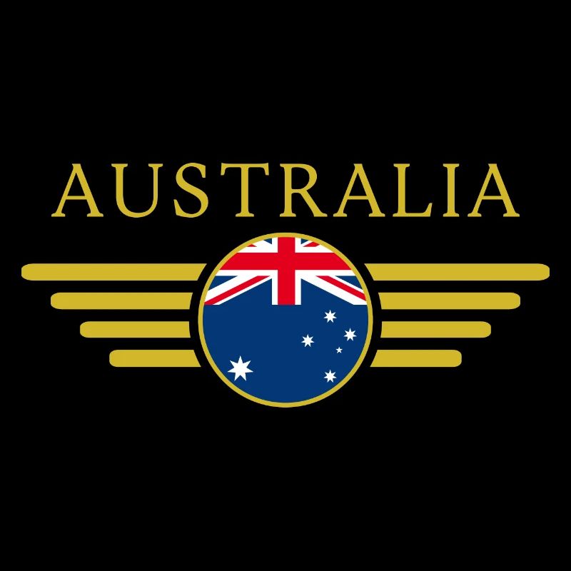 I Love Australia, Elegance Style Design T-Shirt