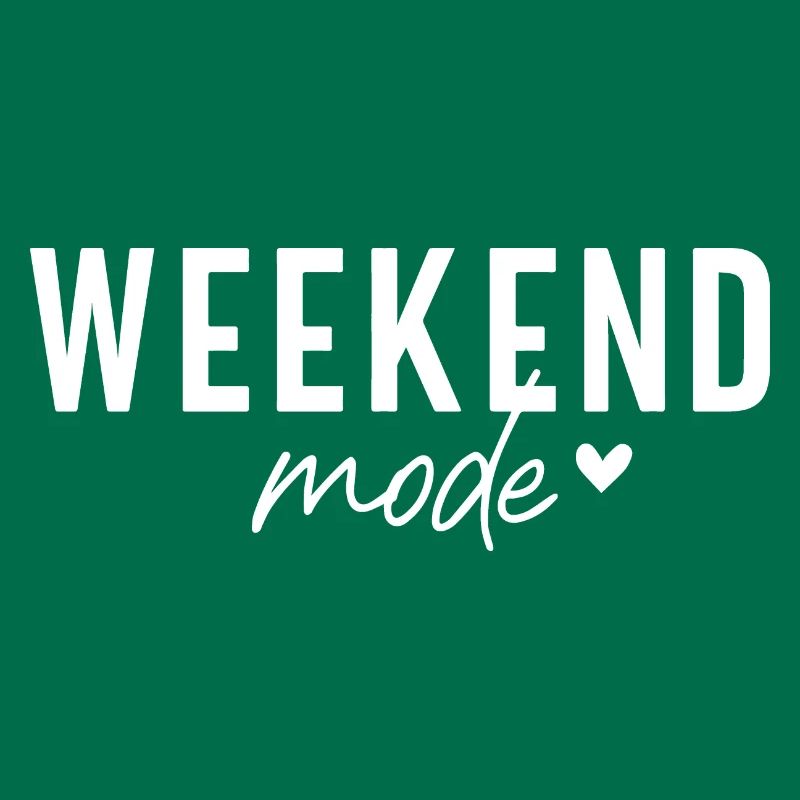 Wochenend-Modus-Stimmung
