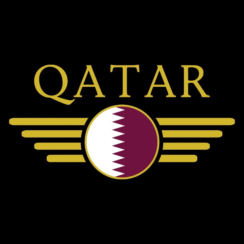 J’aime le Qatar, T-shirt design de style élégance