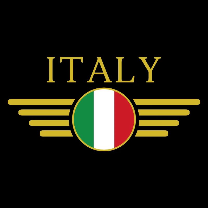 J’aime l’Italie T-shirt design de style élégance
