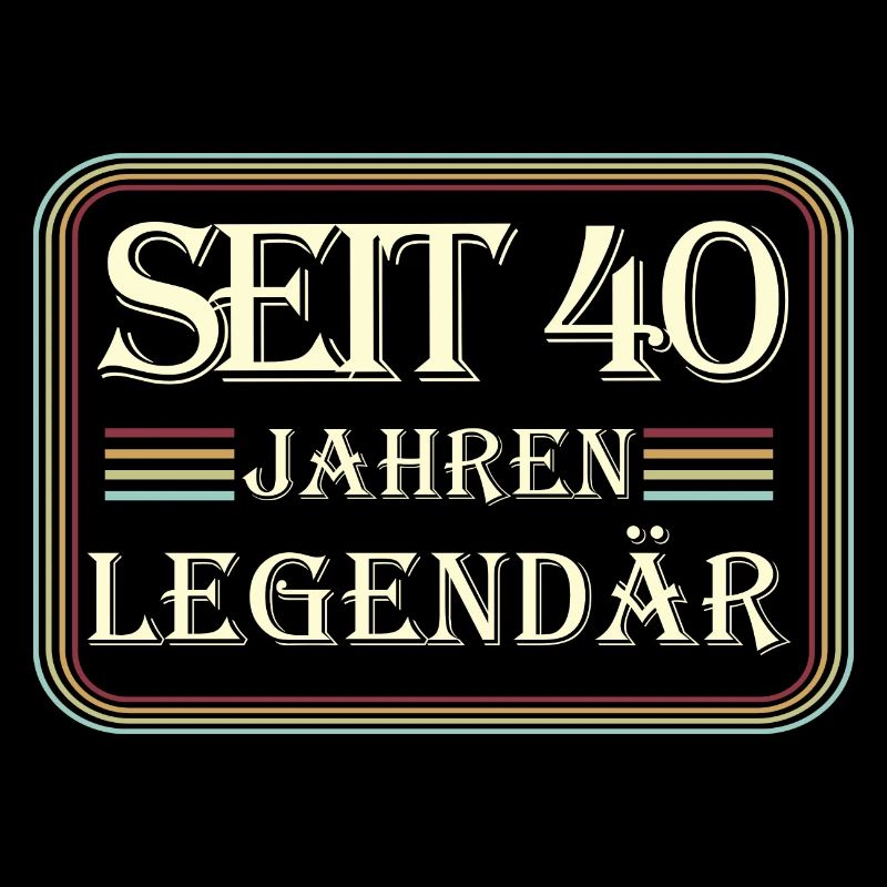 Geburtstag 1982 Geschenk - Seit 40 Jahren Legendär