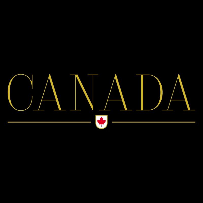 J’aime le Canada, T-shirt design de style élégance