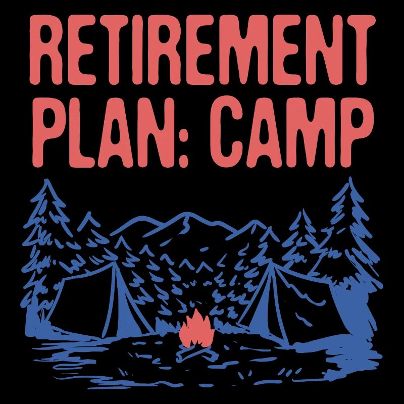 Plan de retraite Camp Retraité Camping Personnes âgées